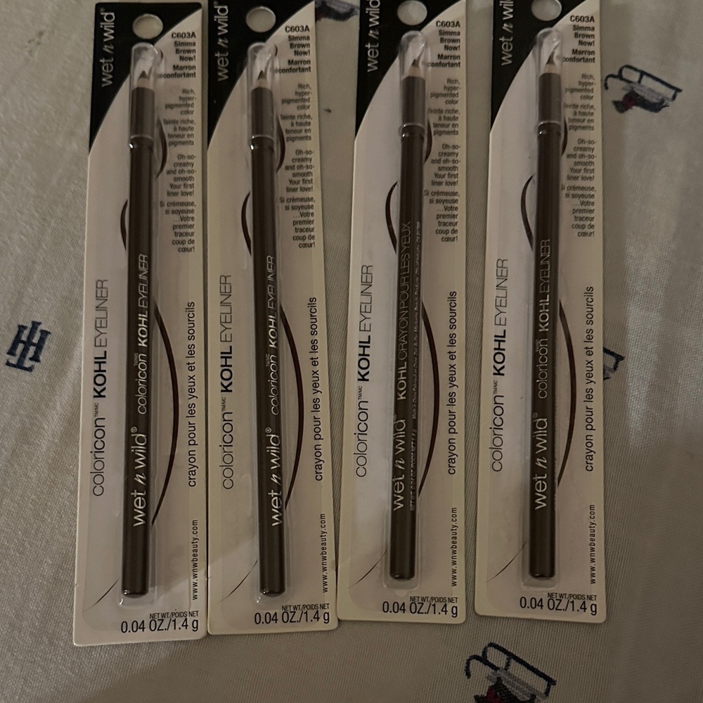 wet n wild Coloricon Kohl Eyeliner Pencils - Brown (Set of 5)